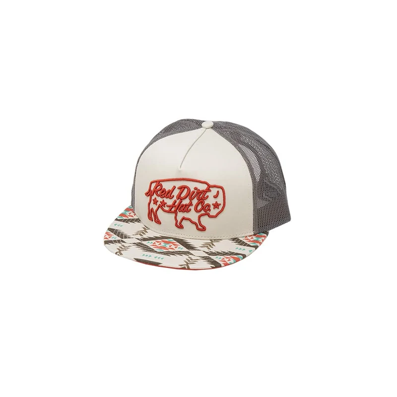 Buffalo Patch Trucker Snapback Buffalo Bisons Hat hats