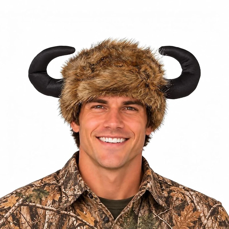 Water Buffalo Lodge Hat Buffalo Bisons Hat hats